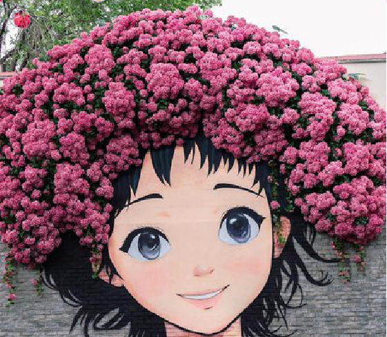 木里墙体彩绘-网红墙打卡