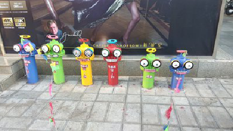 木里商业区彩绘