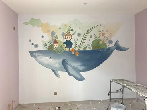 木里手绘墙的特点及优势。